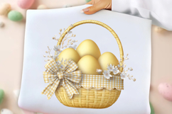 Yellow Easter Watercolor Clipart Product Image 3