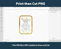 yellow glitter shirt care card PNG