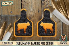 Cow Tag Designs, cow tag earrings, cow tag earring designs, cow tags, sublimation cow tag earrings