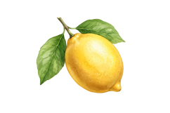 Yellow Lemon Png| Fruit Png Product Image 1