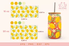 Yellow Lemons Libbey Wrap SVG PNG 1