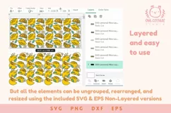 Yellow Lemons Libbey Wrap SVG PNG 16 oz Fro Cricut 2