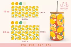 Yellow Lemons Libbey Wrap SVG PNG 2