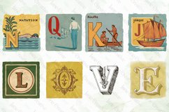 Yellow Vintage Ephemera Sublimation Bundle Product Image 4