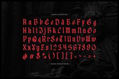 Yeremia | Blackletter Typeface Product Image 10