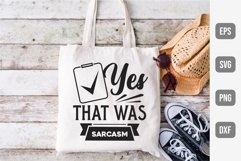 Sarcastic SVG Bundle, Sarcastic Quotes SVG. Sassy SVG Bundle Product Image 22