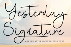 Yesterday Signature Product Image 1