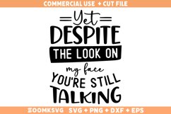 Funny SVG, Funny Quotes SVG, Sarcastic quotes SVG Cut file Product Image 1