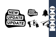New update icons vector for digital communication and ma Product Image 1