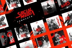 BLACK &amp; RED Social Media Bundle Product Image 1