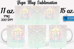 Yoga Quotes Mug Wrap Sublimation|Meditation 11Oz Mug|15Oz Product Image 1