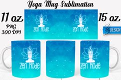 Yoga Quotes Mug Wrap Sublimation|Meditation 11Oz Mug|15Oz Product Image 1