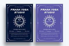 Yoga and Meditation Flyer A4 Print Template Product Image 1