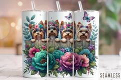 Yorkie Tumbler, Yorkshire Terrier Tumbler, Dog Mom Tumbler Product Image 1