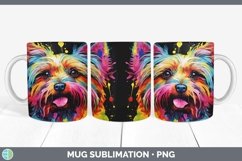 GorgeousYorkshire Terrier Mug Wrap design.