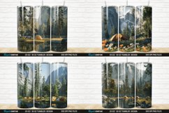 3D Yosemite National Park Camping Tumbler Bundle Product Image 6