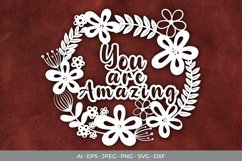 You are Amazing Papercut Product Image 1