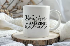 You are an amazing human SVG, Encouragement SVG Product Image 3