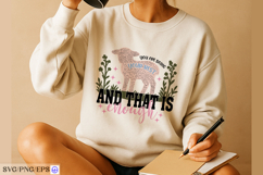 You Are Doing Your Best and That is SVG PNG T-shirt Design Product Image 3