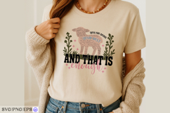 You Are Doing Your Best and That is SVG PNG T-shirt Design Product Image 4
