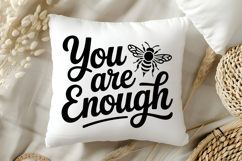 You Are Enough SVG | Mental Health SVG Product Image 5
