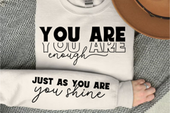 You Are Enough SVG Design Product Image 3