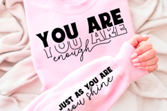 You Are Enough SVG Design Product Image 2