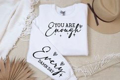 You are enough Sleeve SVG Design Product Image 3