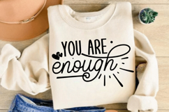 You are Enough SVG Design Product Image 2