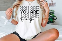 You Are Enough SVG, Motivational Quotes SVG Product Image 2