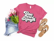 You Are Enough Svg | Inspirational Svg | Mental Health SVG Product Image 4
