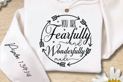 You Are Fearfully And Sleeve SVG Design Product Image 2