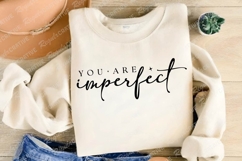 You Are Imperfect SVG Design Product Image 3