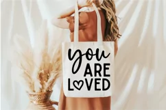 You Are Loved SVG, Mental Health SVG Design Product Image 3