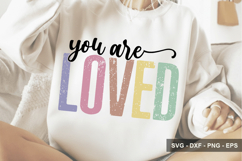 You Are Loved - Mental Health Design Product Image 1