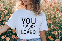 You Are Loved SVG, Mental Health SVG Design Product Image 3