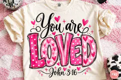 You Are Loved John 316 PNG Product Image 1