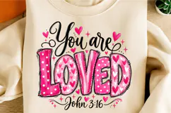 You Are Loved John 316 PNG Product Image 2