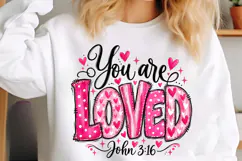 You Are Loved John 316 PNG Product Image 5