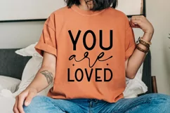 You Are Loved SVG, Mental Health SVG Design Product Image 2