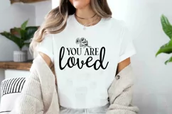You Are Loved SVG , Inspirational Mental Health SVG Product Image 2