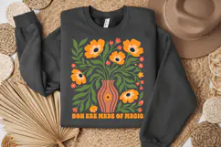 You Are Made Of Magic PNG, Retro Floral Design Product Image 2