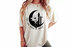 You Are Made Of Magic SVG, Wildflower Celestial SVG Design Product Image 2