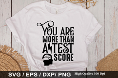 You are more than SVG -Funny Mental Health Awareness Design Product Image 1