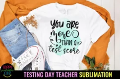 TESTING DAY TEACHER SUBLIMATION SHIRTS I TESTING DAY SHIRTS PNG I TEACHER STATE TESTING SUBLIMATION