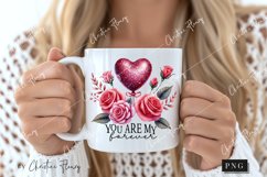 My Forever Valentines Quote PNG | Valentines Day PNG Product Image 2