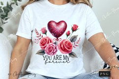 My Forever Valentines Quote PNG | Valentines Day PNG Product Image 3