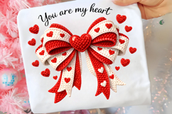 You Are My Heart Coquette Bow PNG Product Image 1
