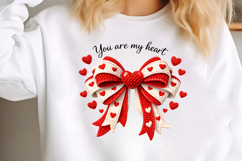 You Are My Heart Coquette Bow PNG Product Image 3