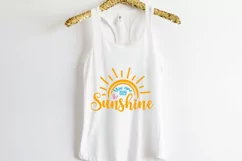 You are my sunshine SVG , Tropical Vibes SVG , Summer SVG Product Image 3